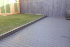 Composite decking and patio